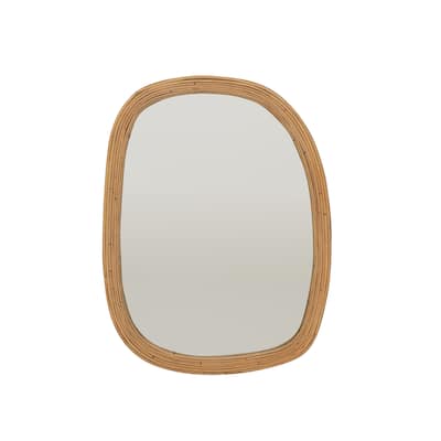 Mirror Rattan M Natural- ST - Natural - Brown - Medium