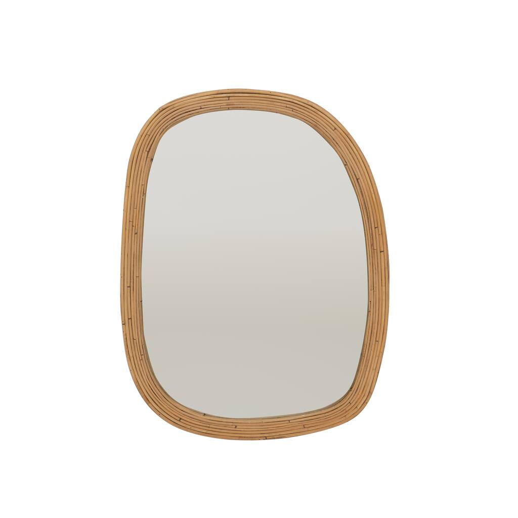 Mirror Rattan M Natural- ST - Natural - Brown - Medium