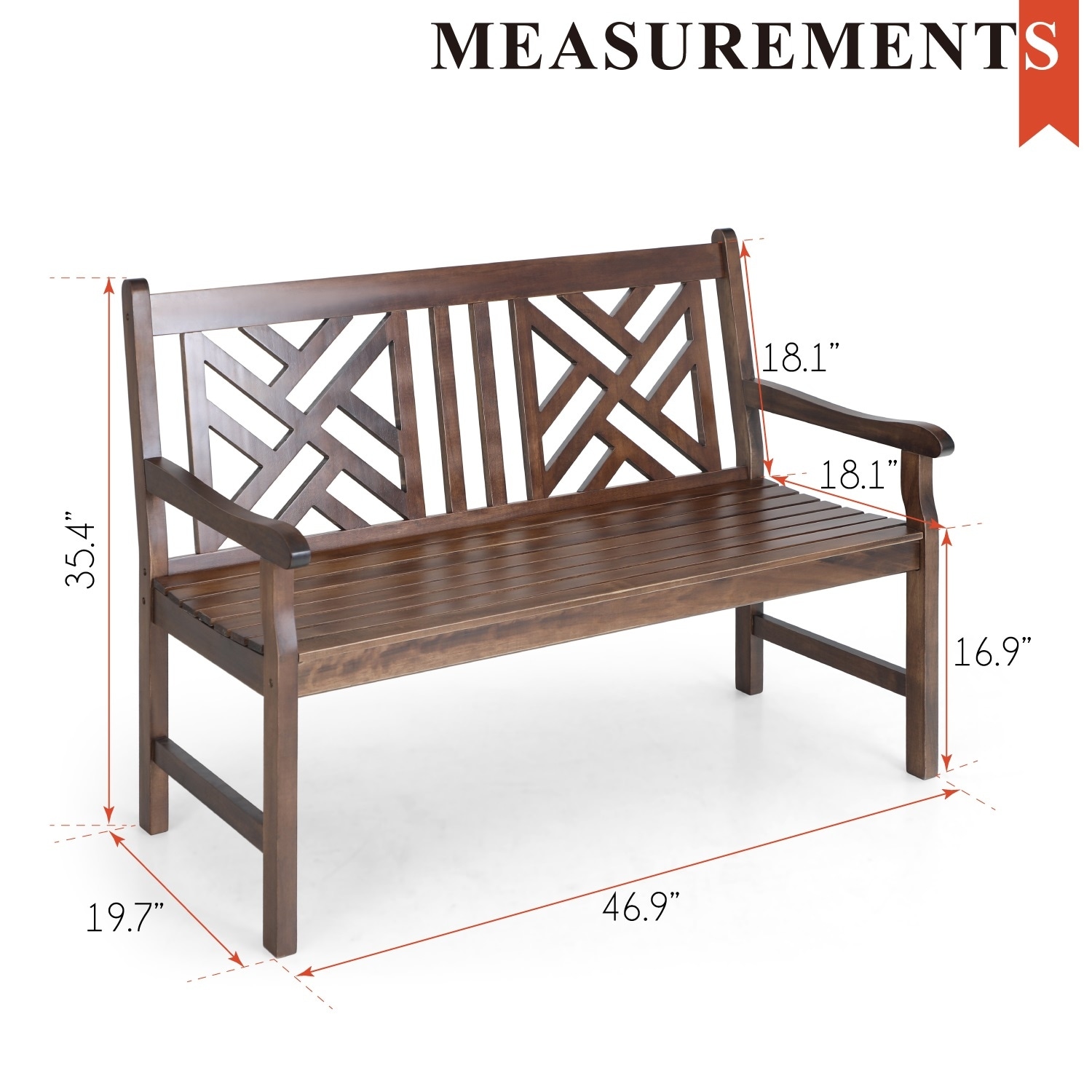 Wooden bench for sale balcony