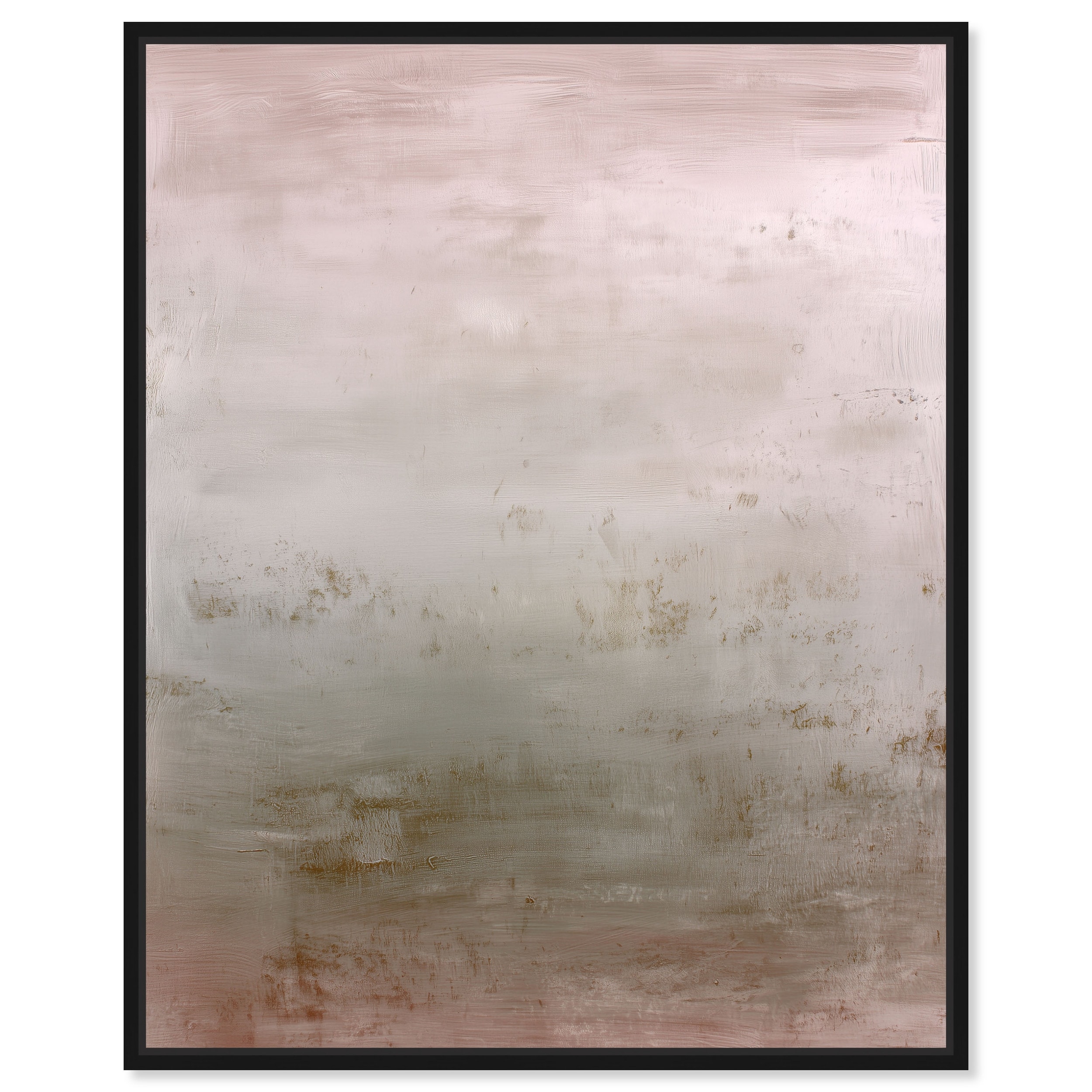 Pastel Dawn I Moody Wall Art Framed Canvas Print by Art Remedy