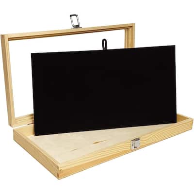 Wooden Jewelry Display Case, Jewelry Organizer Case