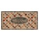 preview thumbnail 3 of 22, Mohawk Home Crosshatch Tile Welcome Entryway Door Mat - 2' x 4' Neutral