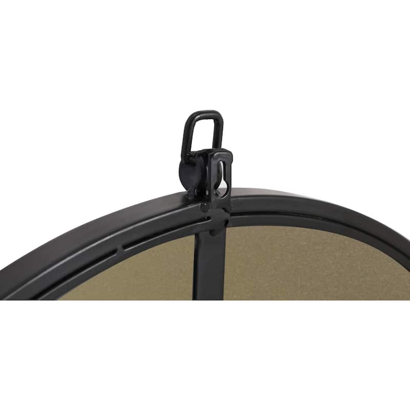 Elegant Lighting Eternity 24" Diameter Circular Metal Framed Wall