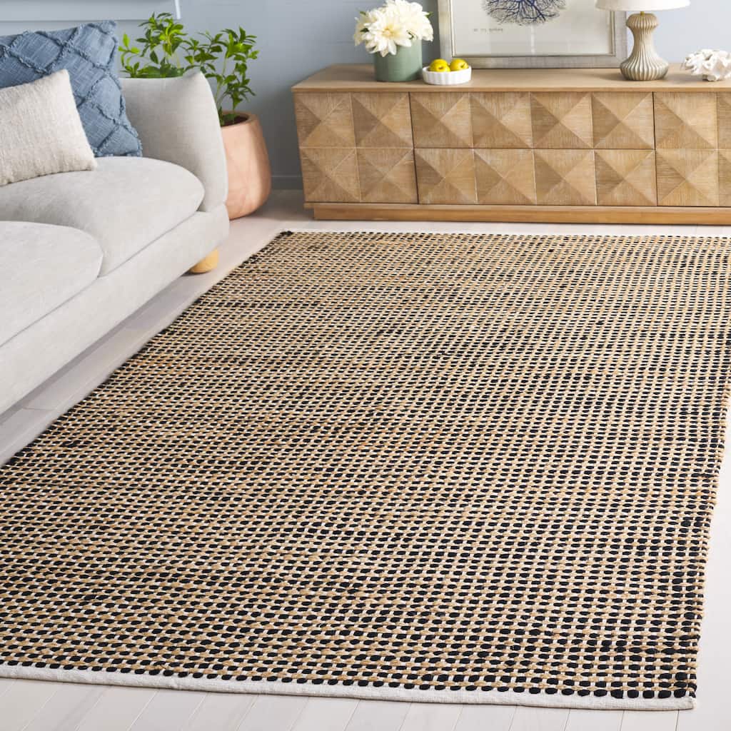 SAFAVIEH Handmade Cape Krimhilde Cod Jute & Cotton Rug