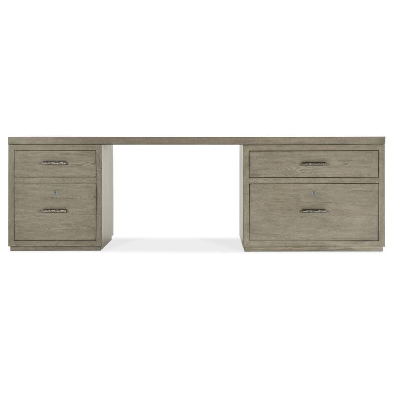 Hooker Furniture 6150-10923 96" Wood Veneer 4 Drawer Writing Desk