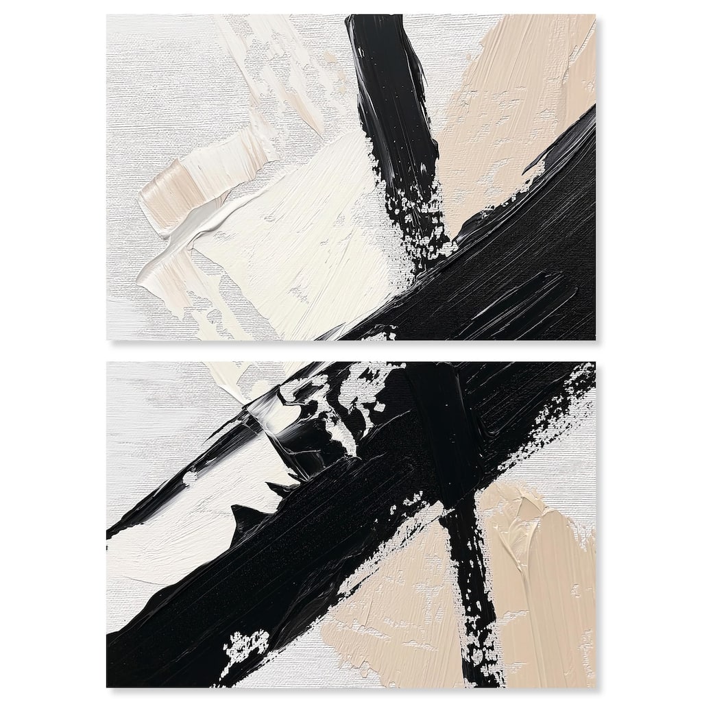Graphic Impact II Canvas Set of 2 by Art Remedy, Gallery Wrapped