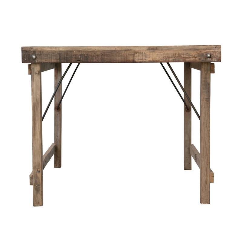 Reclaimed Wood Folding Table