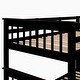 preview thumbnail 15 of 28, Twin Over Full Size Wood Bunk Bed with Twin size Trundle, Stairway, Storage and Guard Rail