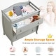preview thumbnail 3 of 6, 3 Drawer Changing Table Infant Diaper Changing Station with Drawers