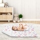 preview thumbnail 3 of 3, Sweet Jojo Designs Pink and Purple Shabby Chic Butterfly Girl Baby Receiving Security Swaddle Blanket Colorful Butterflies Lilac