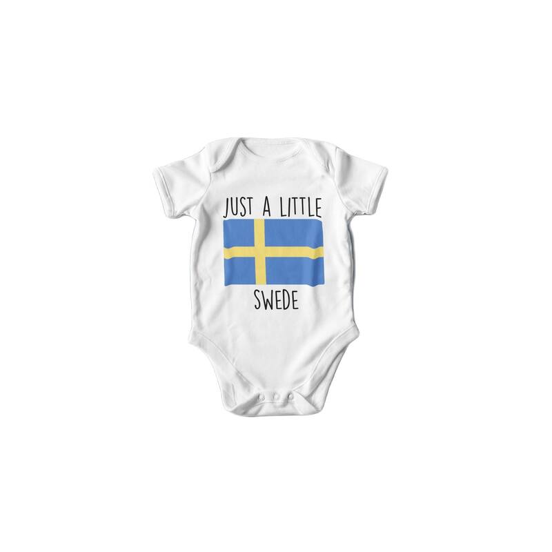 Sweden Swede - Baby Boy Girl Clothes Infant Bodysuit Funny Cute Newborn - Natural - Newborn