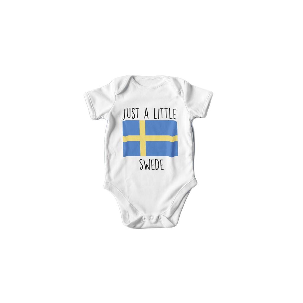 Sweden Swede - Baby Boy Girl Clothes Infant Bodysuit Funny Cute Newborn