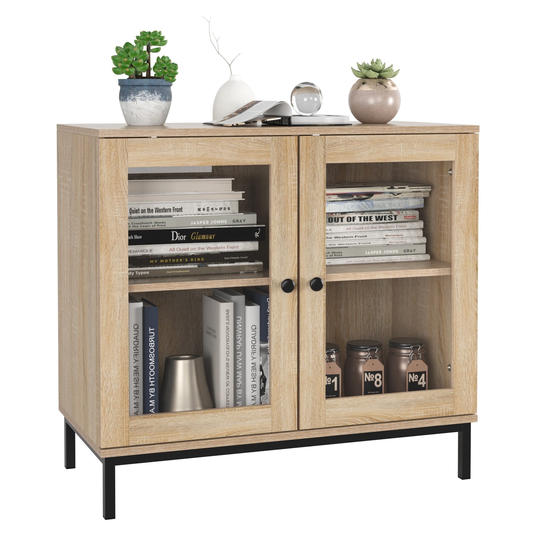 Friedlander 2 top door accent cabinet