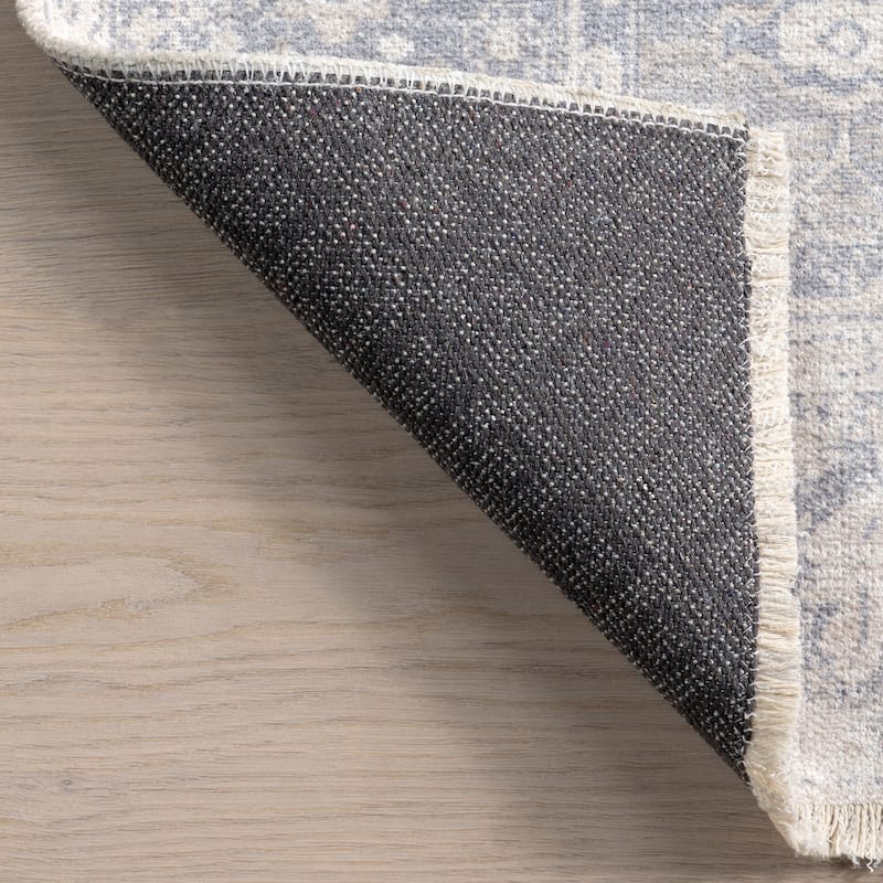 Nuloom Sol SpinClean Medallion Machine Washable Area Rug