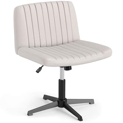 Costway Criss Cross Chair No Wheels with Soft-Padded Wide Seat - See Details