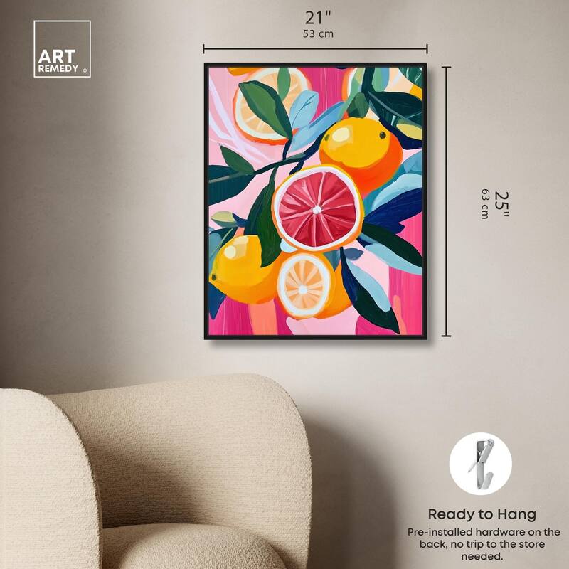 Juicy Paradox I Canvas by Art Remedy
