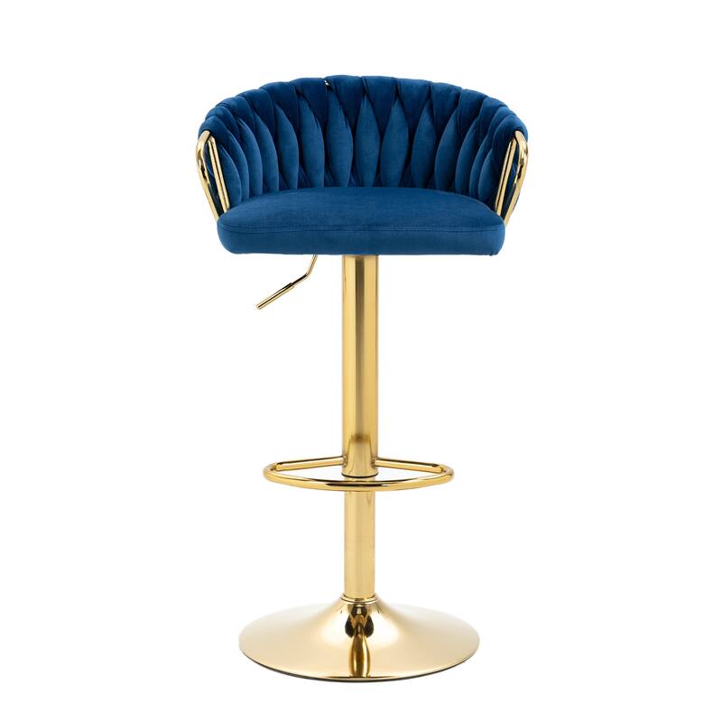 Modern Adjustable Bar Stools (Set of 2)