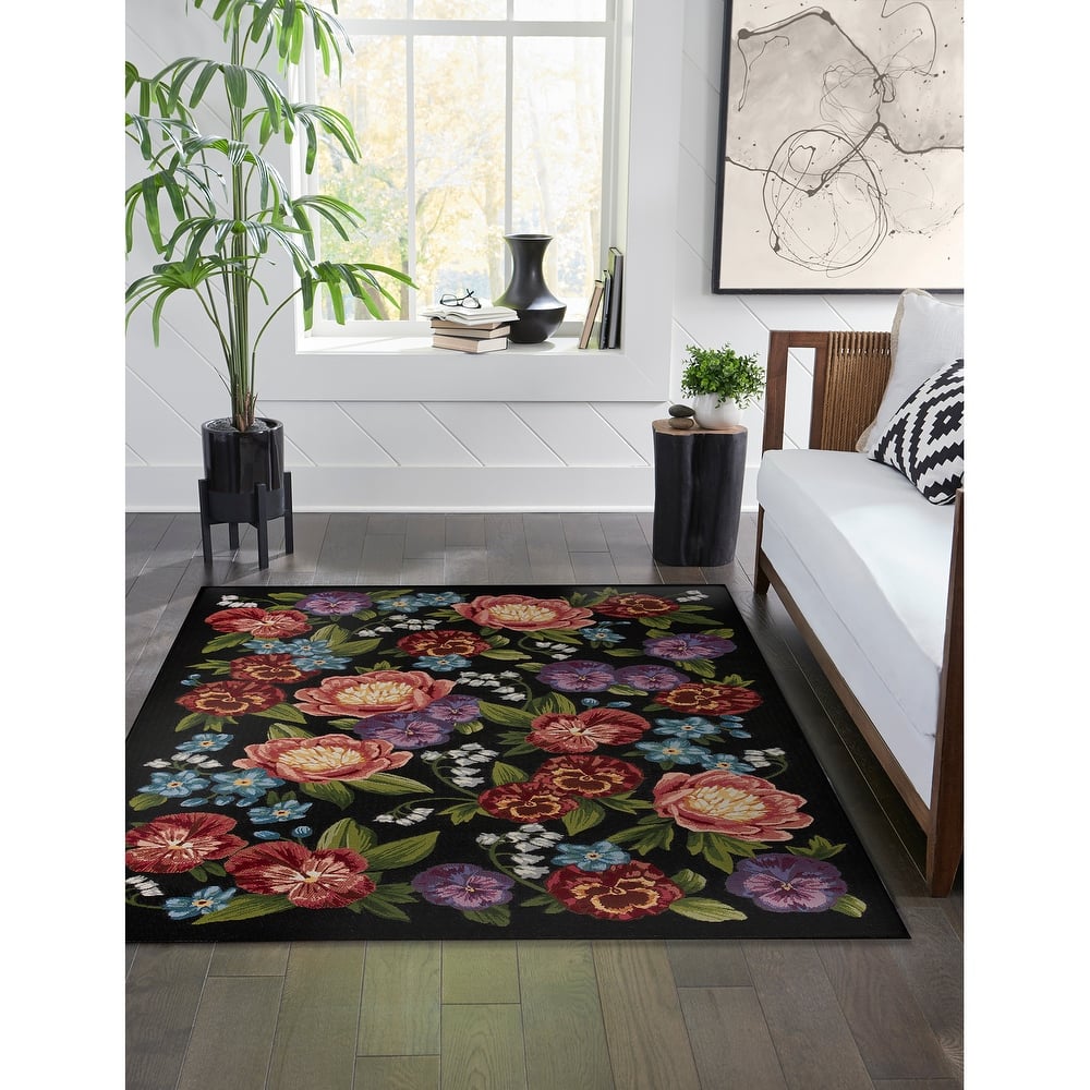 Liora Manne Marina Secret Garden Indoor/Outdoor Area Rug