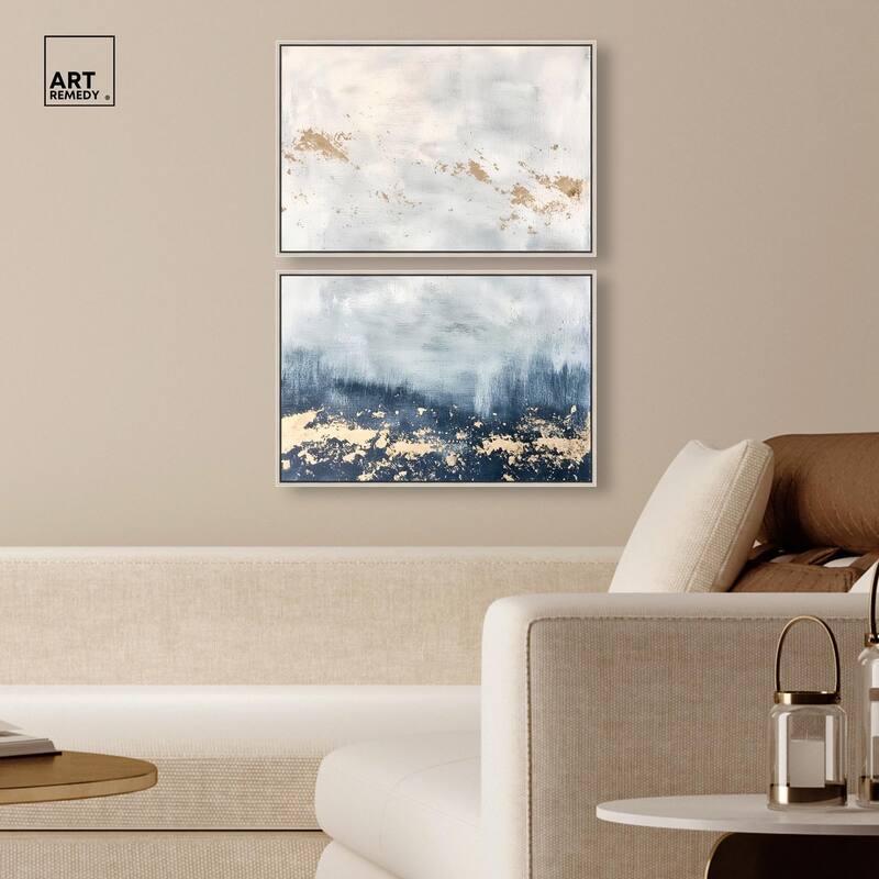 Inner Cosmos II Canvas Set of 2 by Art Remedy