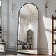 preview thumbnail 3 of 30, Metal Arch Full Length Mirror Floor Mirror Wall-Mounted