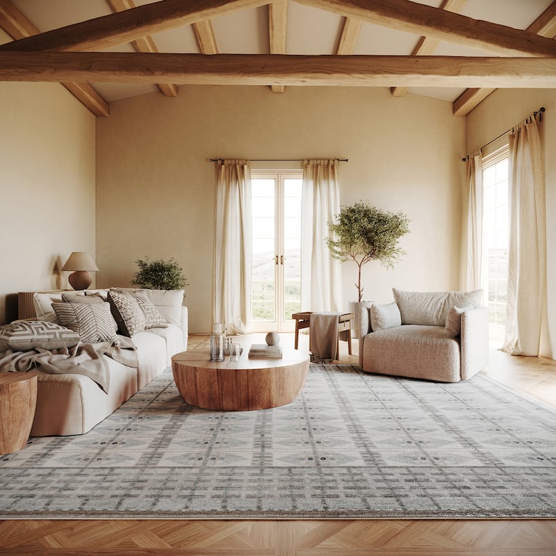 Nuloom Jasari Abstract Handmade Wool Area Rug