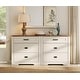 preview thumbnail 66 of 71, WAMPAT Mid Century Modern Dresser, 31.9" Tall Storage Cabinet with Drawers
