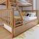 preview thumbnail 17 of 63, Max and Lily Twin over Full Bunk Bed with Trundle Bed