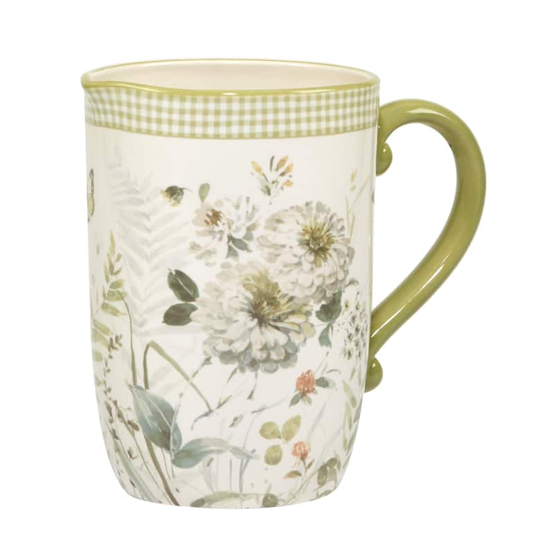 Certified International Green Fields 104 oz. Pitcher - 104oz