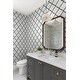 preview thumbnail 2 of 0, Seabrook Designs Melvyn Ogee Trellis Unpasted Wallpaper - 27 in. W x 27 ft. L