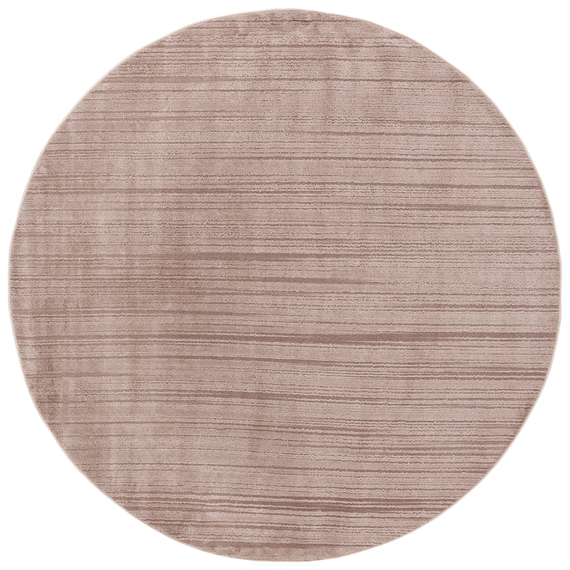 SAFAVIEH Harmony Kerys Contemporary Rug - 6'7" Round - Light Brown