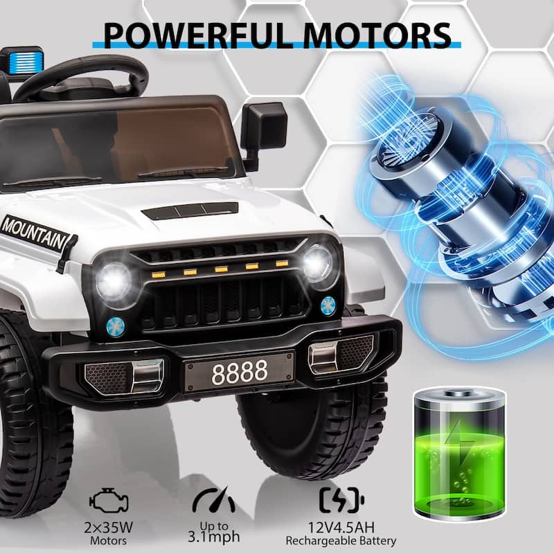 12V Kids Ride On Truck w/Remote Control