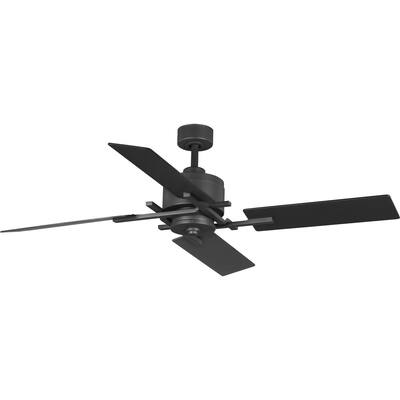 Bedwin Collection 56" Four-Blade Graphite Ceiling Fan - 11.020" x 23.300" x 13.380"