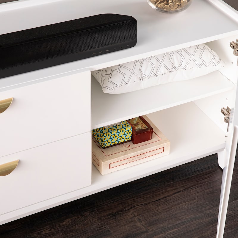 SEI Furniture Corelyn Storage Media TV Stand for TV's up to 55"
