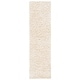 preview thumbnail 14 of 15, SAFAVIEH Handmade Shag Sirli Solid Wool Rug 2'3" x 6' Runner - Ivory - Runner