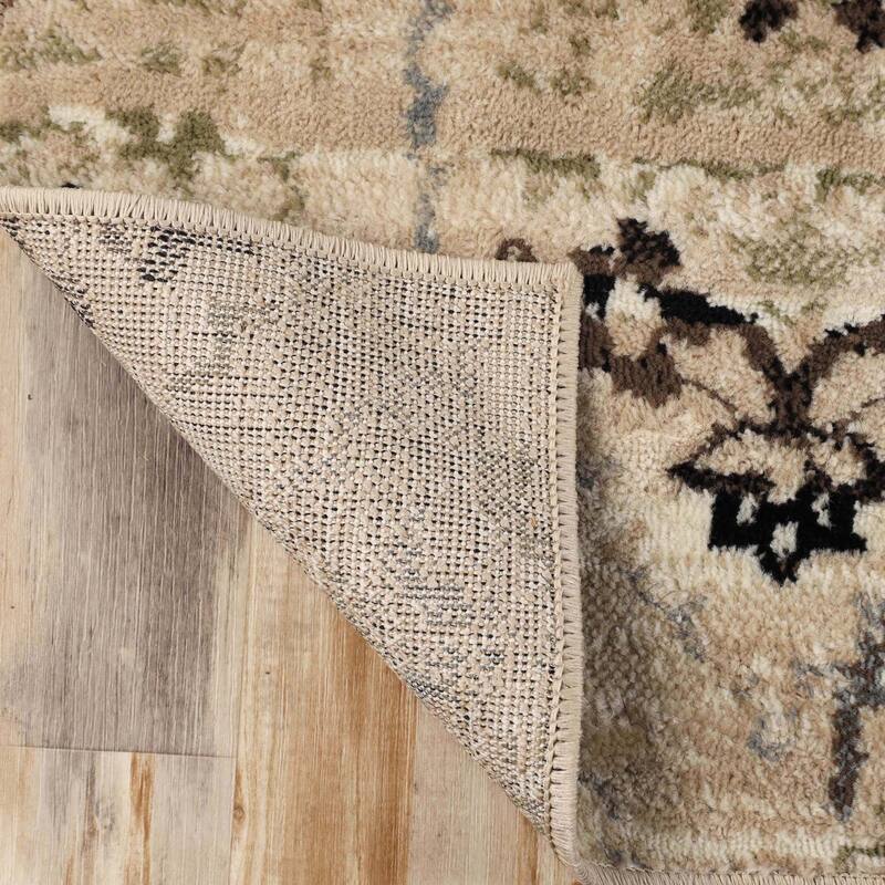 Superior Caldwell Modern Floral Damask Indoor Runner or Area Rug