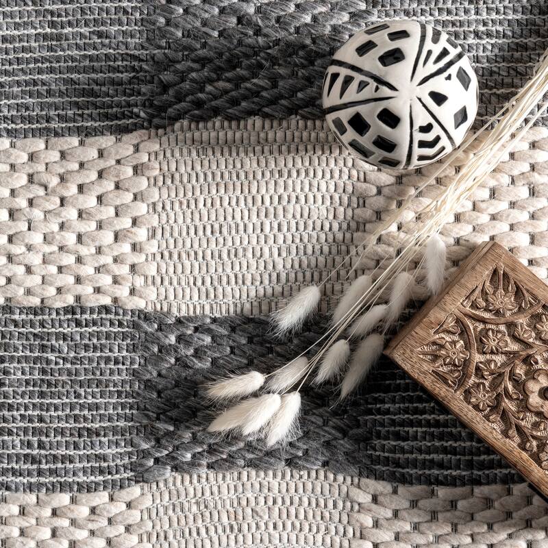 Sophie Striped Wool Area Rug