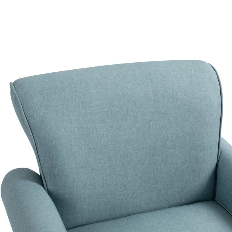 Living Room Armchair with Nailhead Trim - 29.9"W x 29.9"H x 32.9"D