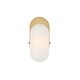 preview thumbnail 3 of 3, Minka Lavery 3701 Heathcote 10" Tall Bathroom Sconce with Etched Glass