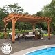 preview thumbnail 7 of 12, Backyard Discovery 16' x 12' Beaumont Pergola