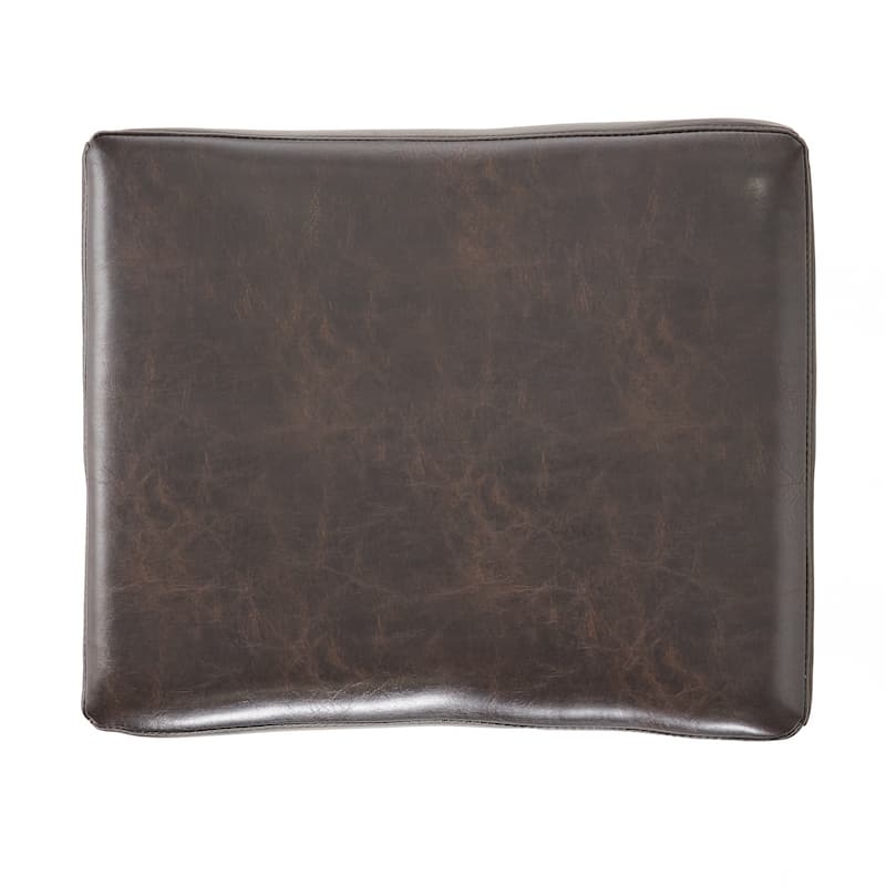 30-inch Bonded Leather Backless Bar Stool (Set of 2)