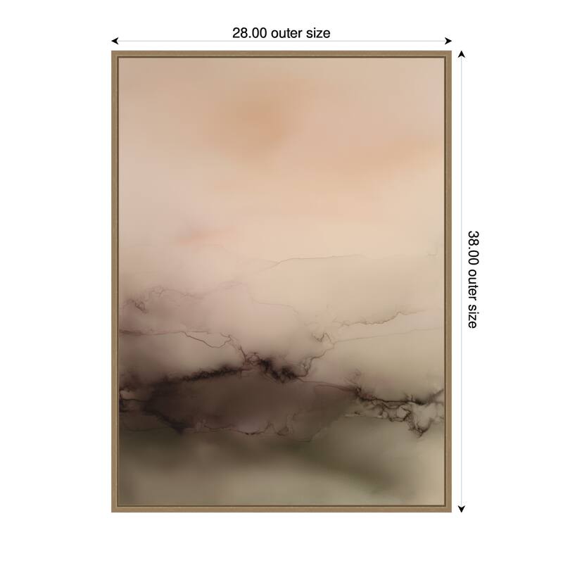 Kate and Laurel Dawn No. 1 by Amy Lighthall Framed Canvas Wall Art Print