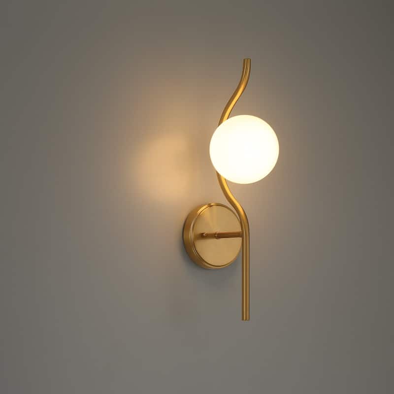 Acroma 1-Dimmable Globe Wall Sconce