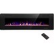 preview thumbnail 13 of 22, 50"-60" Recessed and Wall Mounted Electric Fireplace,750-1500W 68 in