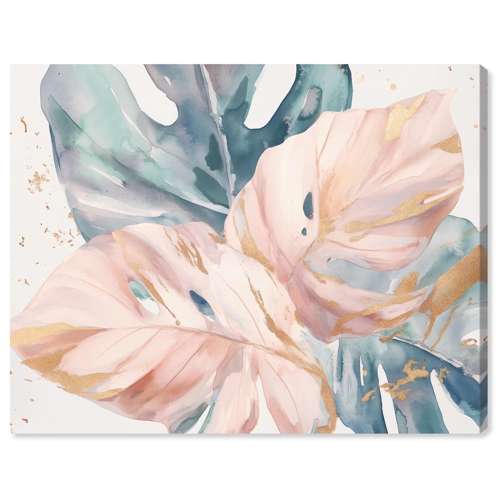 Golden Spritz Canvas by Art Remedy, Gallery Wrapped