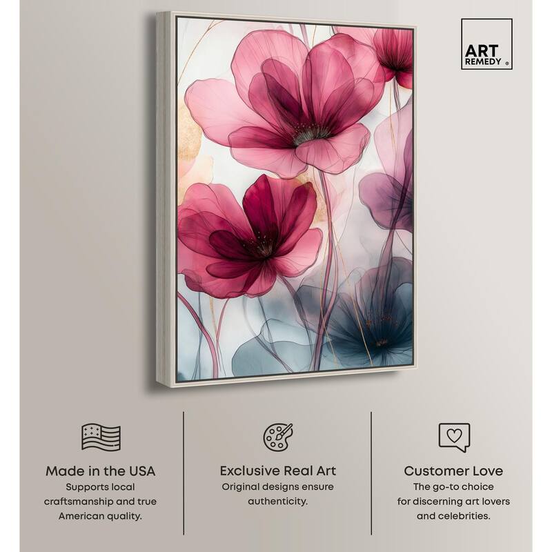 Filigree Flora II Canvas by Art Remedy