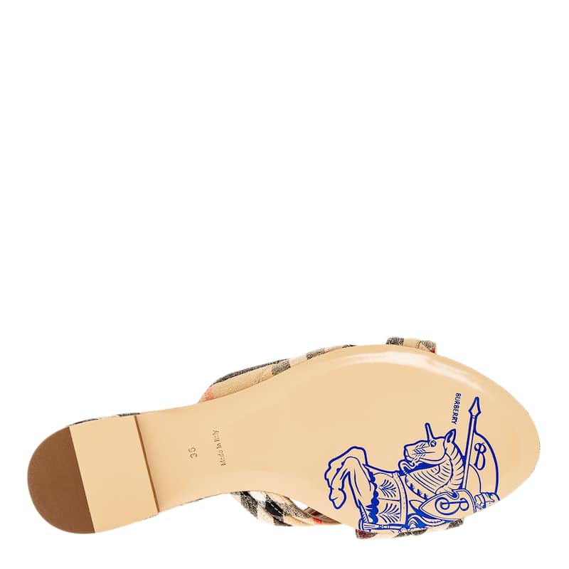 Burberry Check Cabana Slides