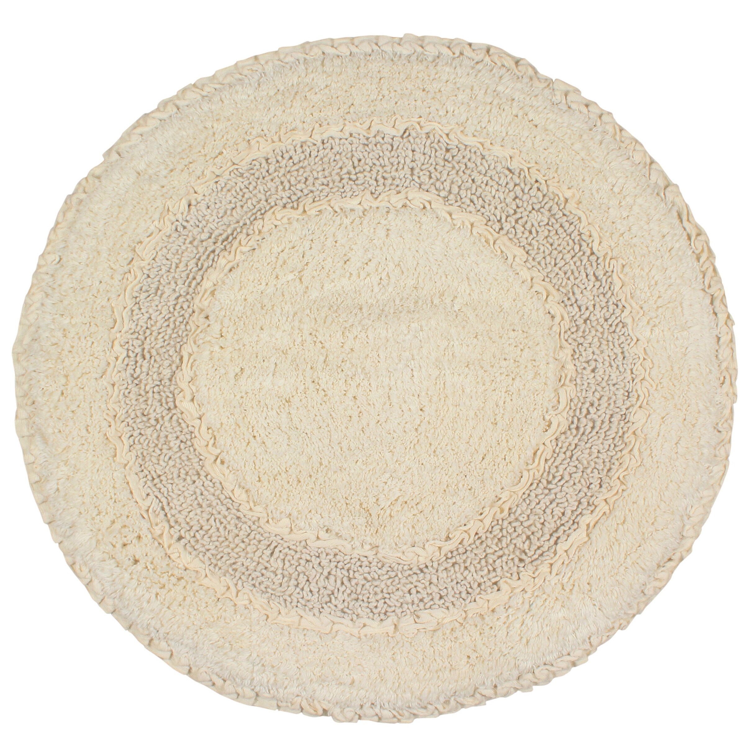 Soft Cotton Radiant Collection Bathroom Rug Absorbs Water Fast-image