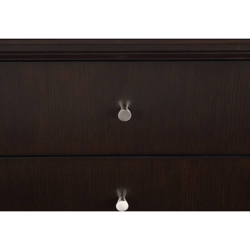 Niguel Brown 2-Drawer Nightstand