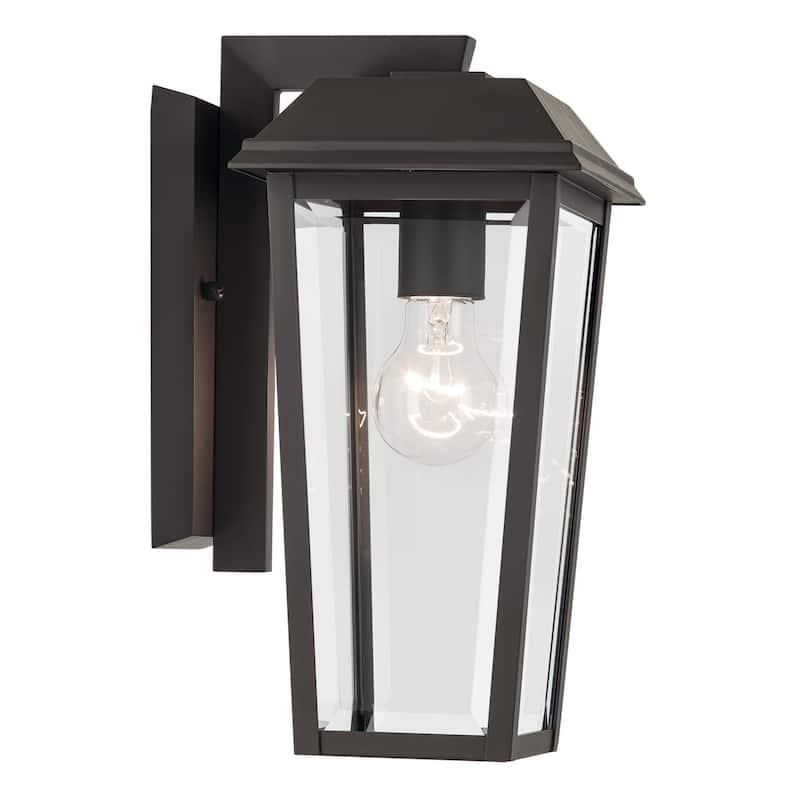 Kichler Lighting Mathus 13 in. 1-Light Outdoor Wall Sconce
