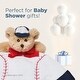 preview thumbnail 5 of 4, Baby Lil' Slugger Snuggler, Baseball Plush Teddy Bear Stuffed Animal Security Blanket, Lovey 15"